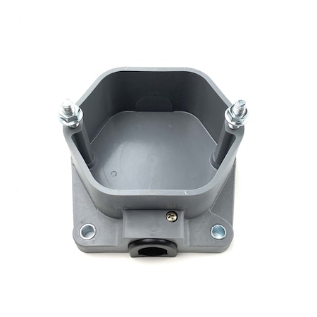 Truck-Lite Box, Receptacle Adapter, Surface Mount, 7-Way, 2 In., Bottom Access 50882